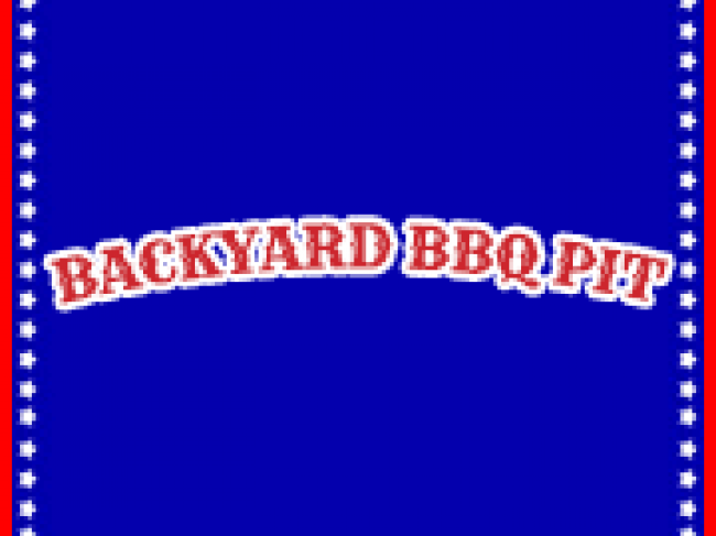 Backyard BBQ Pit